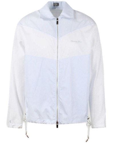 white dior jacket mens|dior windbreaker jacket.